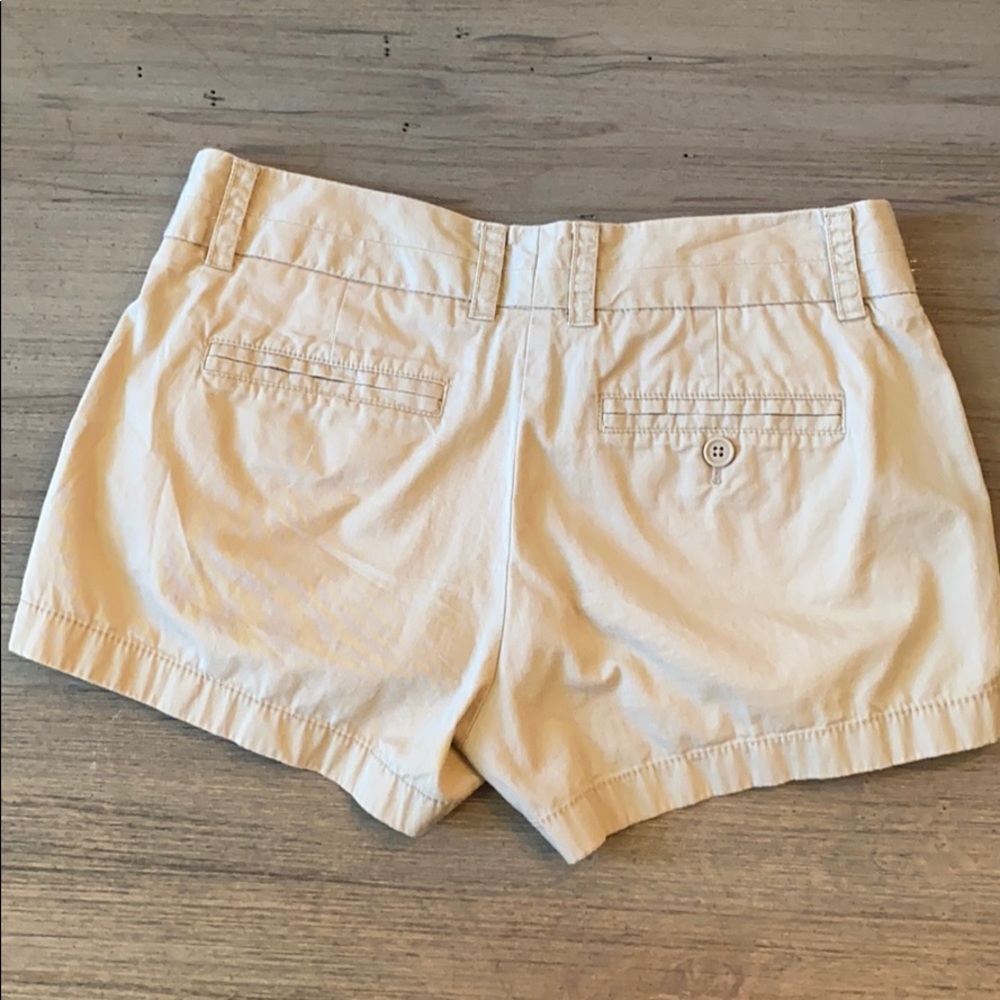 J Crew Khaki Chino shorts size 4 - Picture 2 of 4